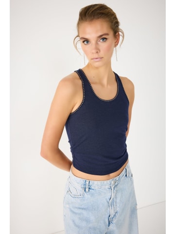 NO MATTER WHAT Blouse in Dunkelblau