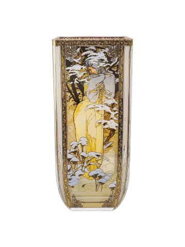 Goebel Vase " Alphonse Mucha - Die vier Jahreszeiten " in Mucha - Vier Jahreszeiten