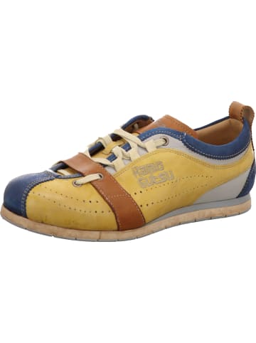 Kamo-Gutsu Schnürschuh in blau