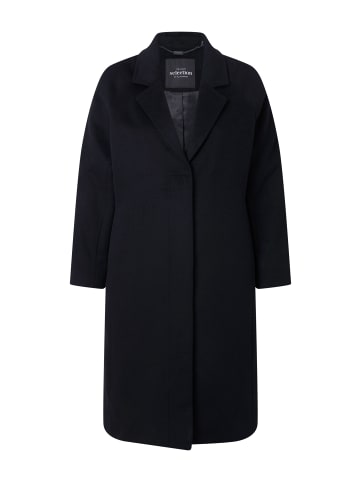 Ulla Popken Mantel in schwarz