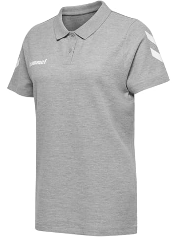 Hummel Poloshirt Hmlgo Cotton Polo Woman in GREY MELANGE