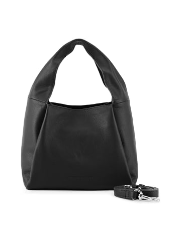 Les Visionnaires Coralie Schultertasche Leder 24 cm in black