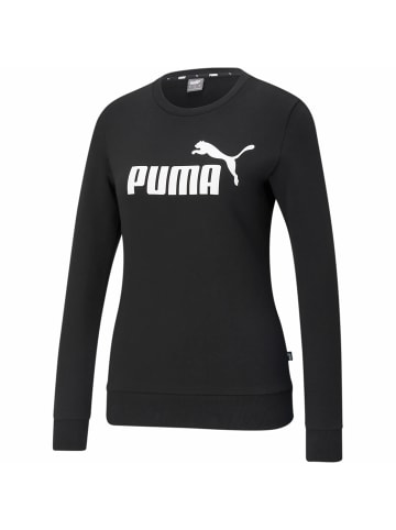 Puma Bodywear Sweatshirt ESS Logo Crew TR in Schwarz