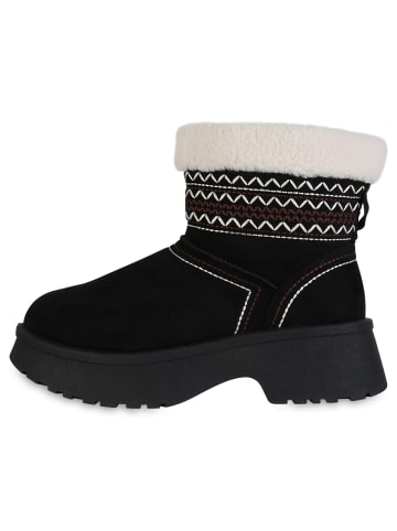 VAN HILL Winter Boots Linda in Schwarz