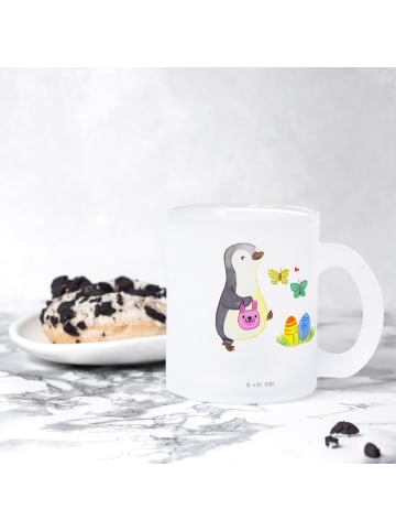 Mr. & Mrs. Panda Tasse Pinguin Eier suchen ohne Spruch in Transparent