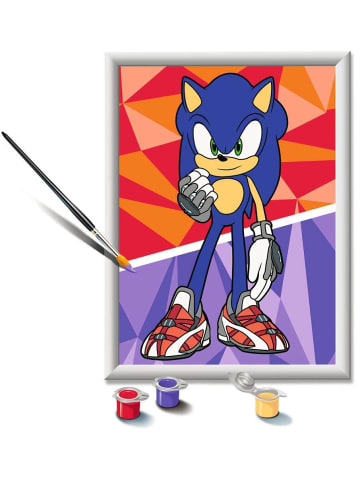 Ravensburger Malprodukte Sonic: New Yoke City Malen nach Zahlen Kinder 7-99 Jahre in bunt