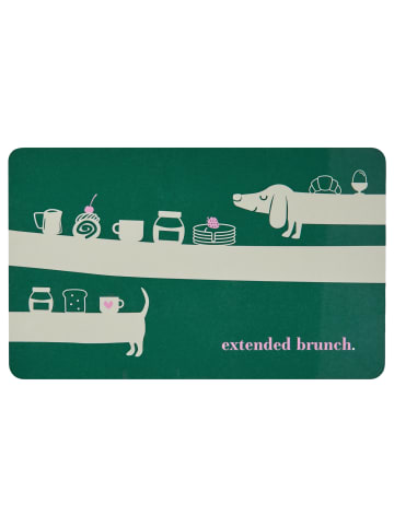 Butlers Frühstücksbrett BREAD N'BUTTER Dackel in Grün