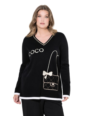 MIAMODA Pullover in schwarz