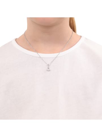 Amor Kette mit Anhänger Silber 925, rhodiniert in Silber