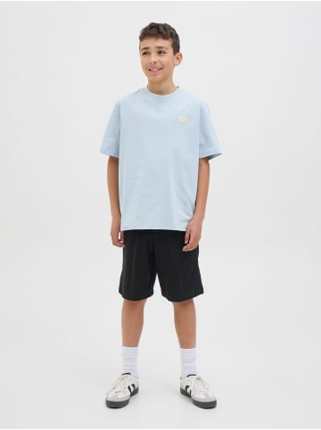 JACK & JONES Junior T-Shirt JORTAVIRA TYPE BACK TEE JNR in skyway