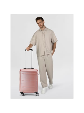 benzi 5583 4 Rollen Kabinentrolley 55 cm rosa
