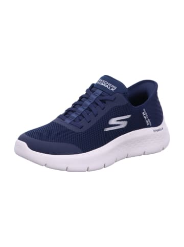 Skechers Damen- Schnürschuhe GO WALK FLEX - GRAND ENTRY in Blau