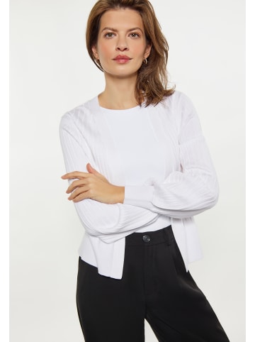usha BLACK LABEL Damen Cardigan in WEISS