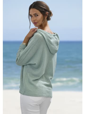 LASCANA Kapuzenshirt in mint