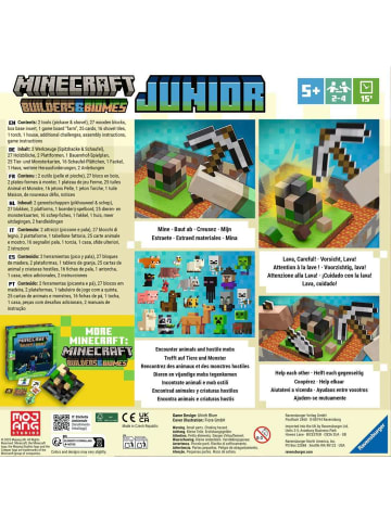 Ravensburger Geschicklichkeitsspiel Minecraft Builders & Biomes Junior - Kinderspiel ab 5 Jahre 5-99 Jahre in bunt