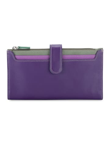 MYWALIT Continental Geldbörse Leder 20 cm in orchid