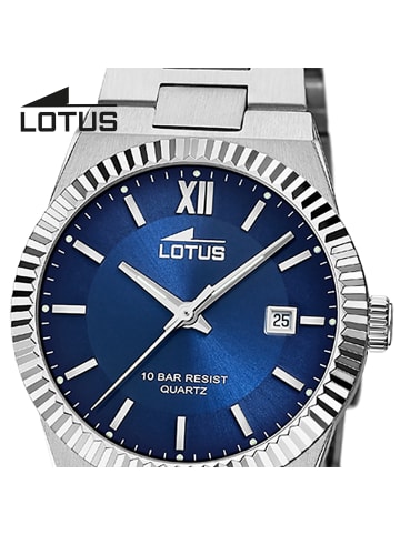 Lotus Chronograph-Armbanduhr Lotus Classic silber mittel (ca. 31,5mm)