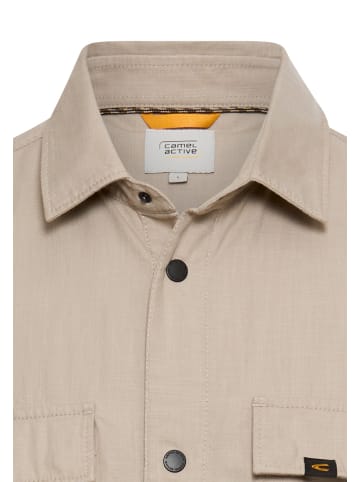 Camel Active Overshirt mit Taschen in Beige
