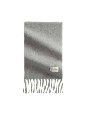 Marc O'Polo Gewebter Wollschal in Fine Grey Melange