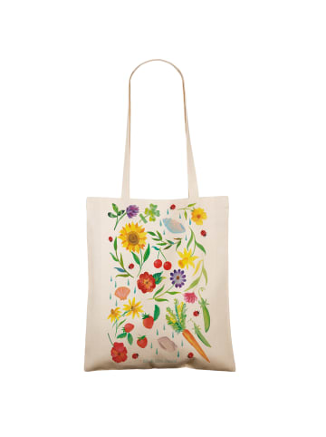 Mr. & Mrs. Panda Uni Tasche Sommer mit Spruch in Creme