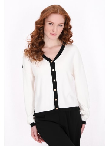 DreiMaster Klassik Cardigan in white