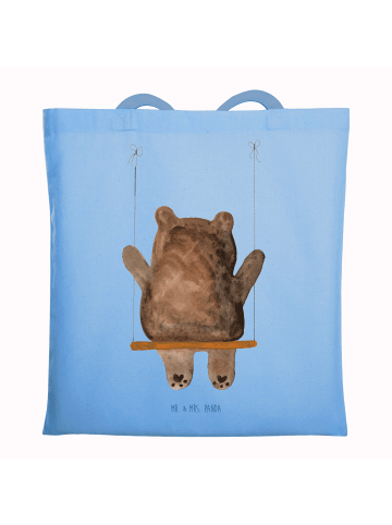 Mr. & Mrs. Panda Schultasche Bär Schaukel ohne Spruch in Sky Blue