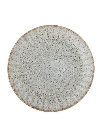 Bloomingville Fleur Essteller aus Steingut in natur