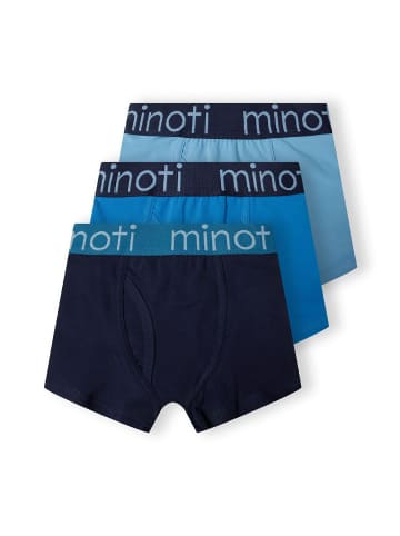 Minoti 3er. Set: Boxershorts 19brief14 in Blau