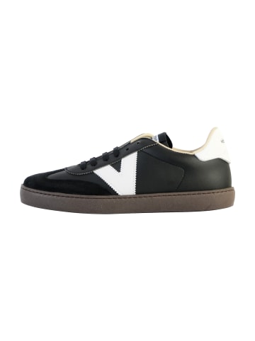 Victoria Low Sneaker mit Schnürsenkeln Schwarz