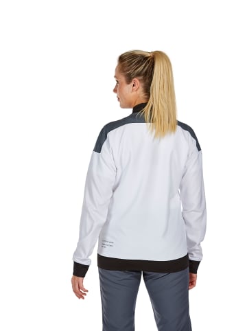 erima Damen Change By Erima Präsentationsjacke in weiß/slate grey/schwarz