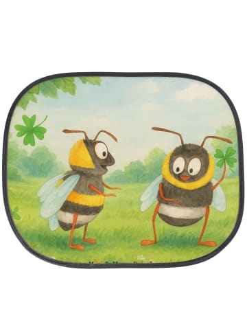 Mr. & Mrs. Panda sonnenschutz Bienen Paar Design ohne Spruch in Weiß