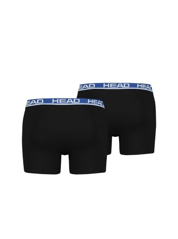 HEAD Boxershort 2er Pack in Schwarz/Blau