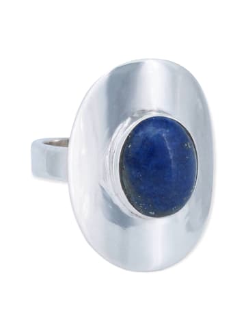 mantraroma 925er Silber - Ringe mit Lapis Lazuli