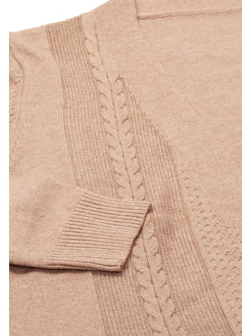 VIRITA Women Cardigan in Kamel