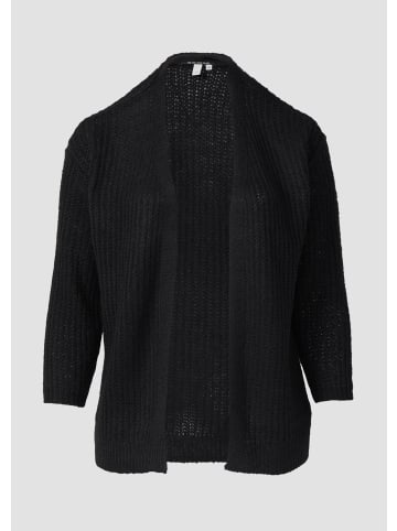 QS Strickjacke in 9999_schwarz