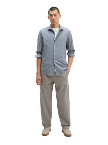 Marc O'Polo Twill-Hemd shaped in Black Pepper