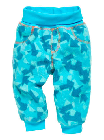 Playshoes Pumphose Fleece Camo Pfeile in Petrol