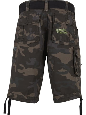 Brandit Cargo Shorts in darkcamo