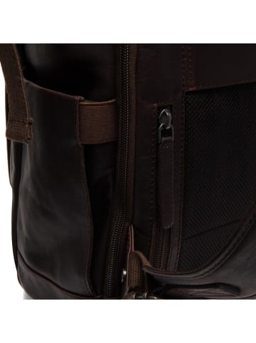 The Chesterfield Brand Remo Daypack Leder 47 cm Laptopfach in brown