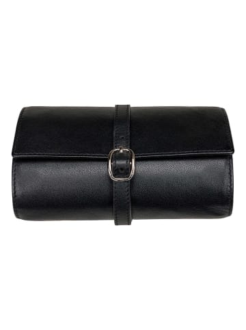 Nappa Schmuckkasten Leder 8.5 cm schwarz