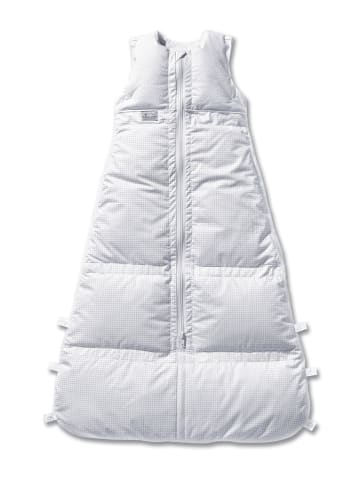 Kinderhaus Blaubär Daunenschlafsack TOP in Vichy Karo Silber