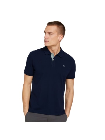 Tom Tailor Poloshirt 1er Pack in Blau