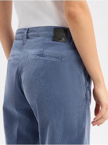 MAC HOSEN Hose Chino turn up in hellblau