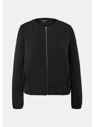 comma Sweatshirt Jacke in 9999_schwarz