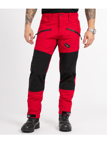 Rock Creek Softshellhose in Rot
