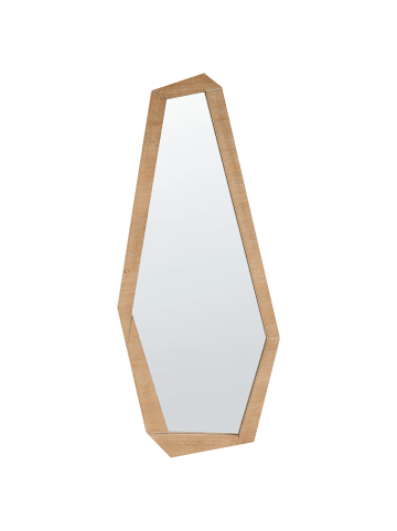 Beliani Wandspiegel CHANU in Braun - (W) 44 x (H) 104 x (L) 3 cm Vertikal
