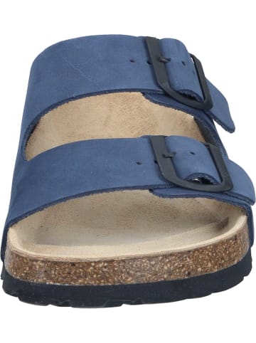 Dr. BRINKMANN Klassische Pantoletten in blau