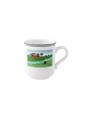 Villeroy & Boch Kaffeebecher Fischer Design Naif in 300 ml in bunt