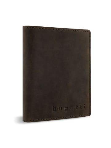 Bugatti Luca Geldbörse Leder 10 cm braun