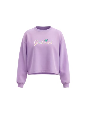 IZIA Women Sweatshirt in Lavender